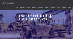 Desktop Screenshot of inchirieriutilajedeconstructii.ro